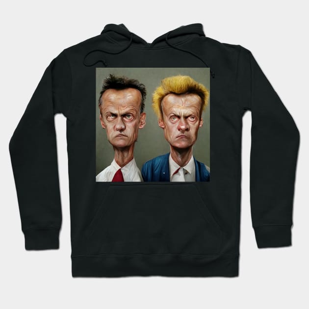 beavis and butthead Real life Hoodie by S-Log